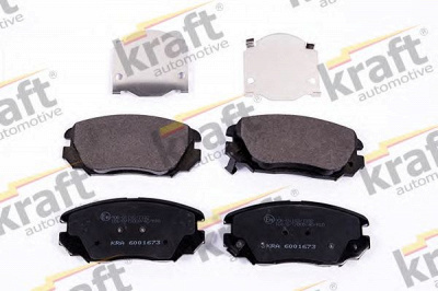 KRAFT AUTOMOTIVE 6001673 -  Комплект тормозных колодок, дисковый тормоз